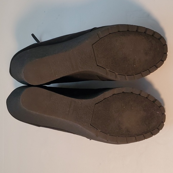 Rampage Lace-up Black Wedge Booties | Size 9.5 - Picture 3 of 4